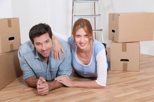 Preparation checklist and packing materials for flat removals in Ruislip
